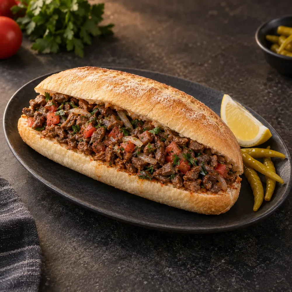 Et Tantuni Ekmek Arası