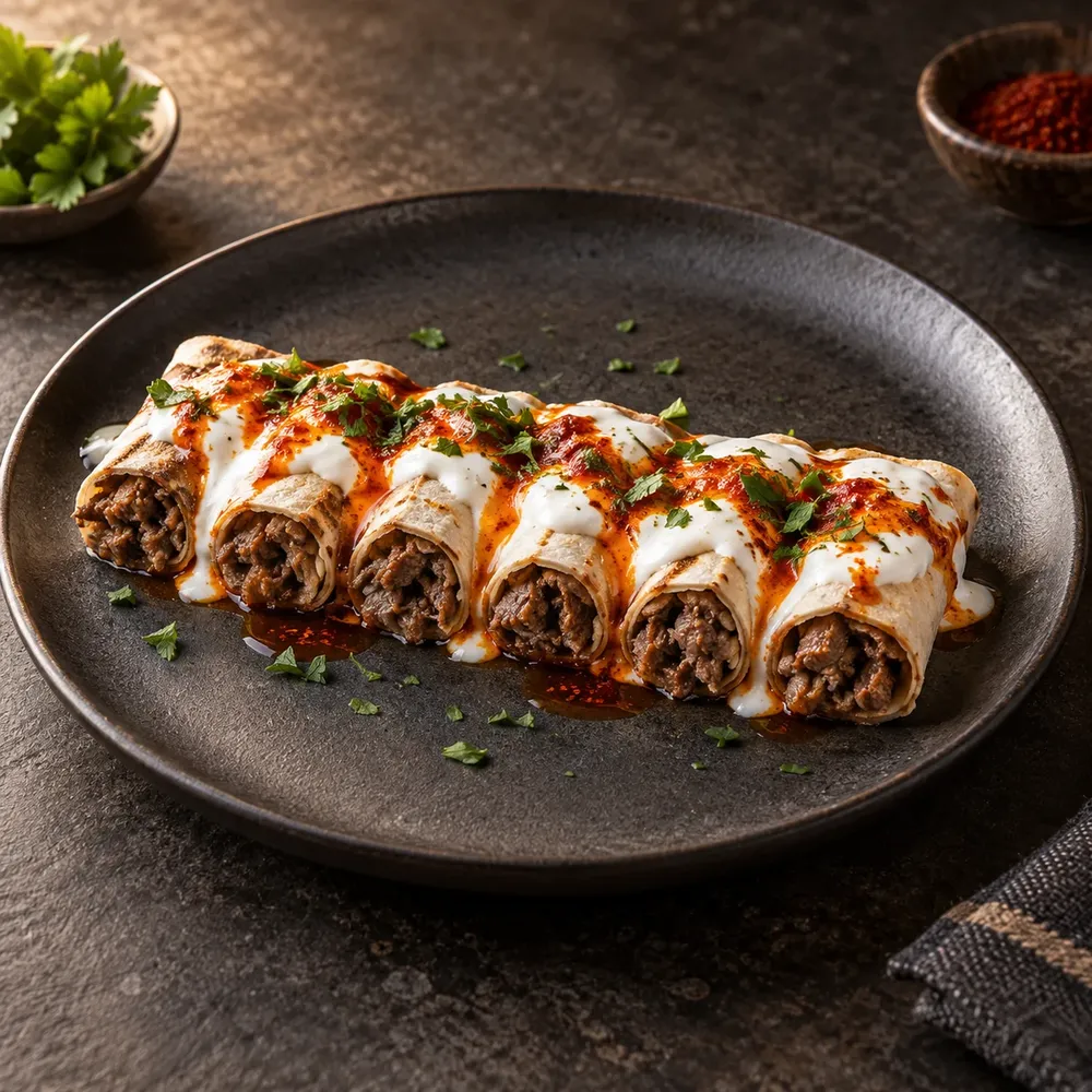Yoğurtlu Et Tantuni